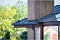 Фальц двойной стоячий 0,45 PE с пленкой на замках RAL 3011 коричнево-красный