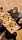 Плитка напольная Interbau Nature Art 113 Gold Braun 360x360 мм