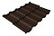 Профиль волновой модульный квинта Uno Grand Line c 3D резом 0,45 Drap ST RAL 8017 шоколад