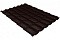Профиль волновой модерн 0,45 PE RAL 8017 шоколад