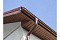 Софит металлический центральная перфорация 0,5 Satin с пленкой RAL 3009 оксидно-красный
