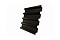 Профнастил H60R Grand Line 0,5 GreenCoat Pural BT, matt RR 32 темно-коричневый (RAL 8019 серо-коричневый)