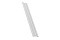 Крепежная планка 0,8 PE с пленкой RAL 9003 сигнальный белый