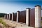 Колпак на столб под фонарь 390х390мм 0,5 Atlas с пленкой RAL 3005