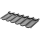 Модульная металлическая черепица Стокгольм, 1185х425 (00000047823)