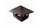 Дымник на трубу 520х390мм 0,5 GreenCoat Pural Mat с пленкой RR 887 шоколадно-коричневый (RAL 8017 шоколад)