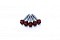 Саморезы 4,8х35 RAL 3005 (GL PRO)
