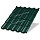 Металлочерепица МЕТАЛЛ ПРОФИЛЬ Трамонтана-M (VikingMP E-20-6005-0.5)